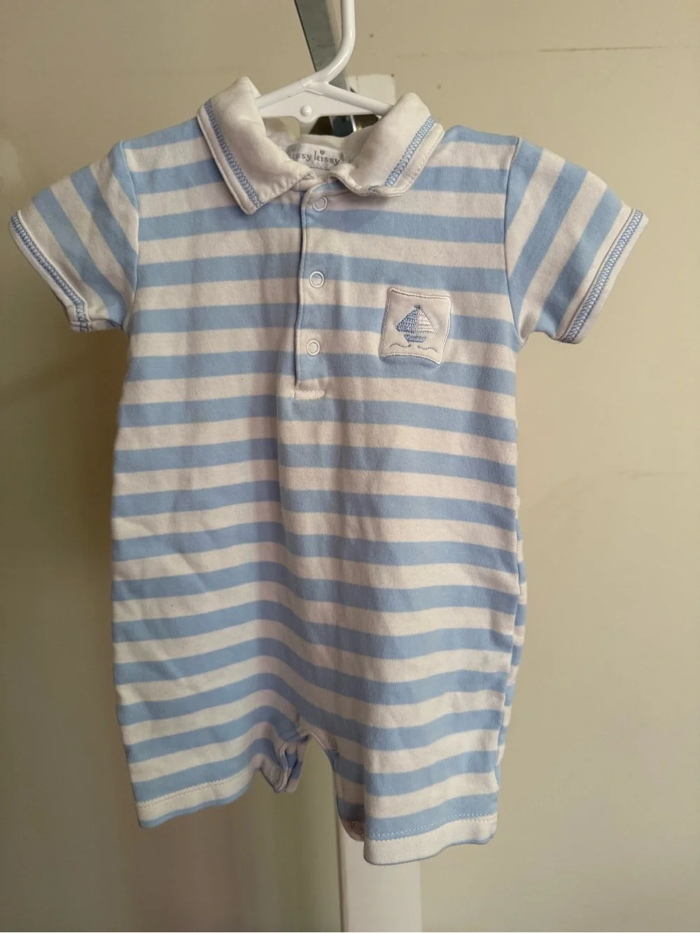Kissy Kissy Sailboat Romper